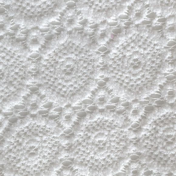 Rare Editions White Lace Long Sleeves Dress - Picture 3 of 8